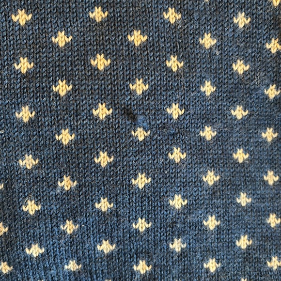 Lands End Norwegian style wool cardigan - Picture 4 of 5